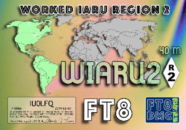 IARU Region 2 40m #0066